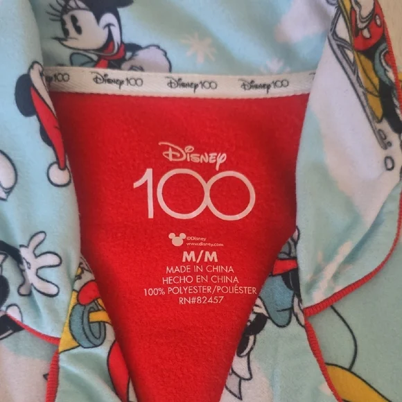 Disney Kids Pajama Set - Light Blue with Cartoon Characters - Picture 2 of 4